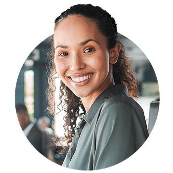 Portrait of a professional individual smiling